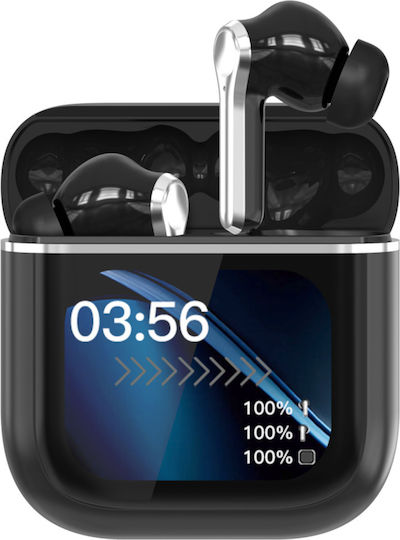 Akai Proffesional BTE-J600BK In-ear Bluetooth Handsfree Earphones with Charging Case Black