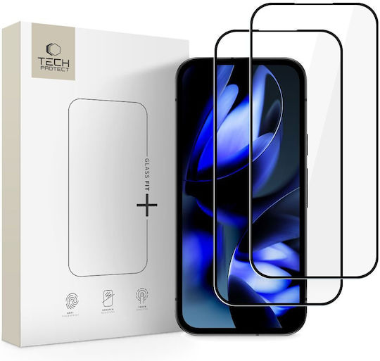 Tech-Protect Full Face Tempered Glass 2 Bucăți (Google Pixel 9a / 10a)