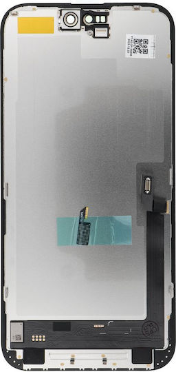 Οθόνη Fixcell mit Touch-Mechanismus und Rahmen für IPHONE 16 Plus (Schwarz)