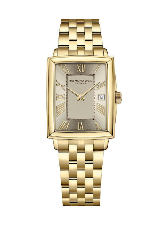 Raymond Weil Toccata Women's Watch with Gold Metal Bracelet