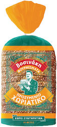 Sourdough Bread Fournismata Country Style Sliced Vosinaki 500g Sourdough Bread Fournismata Country Style Sliced Vosinaki 500g