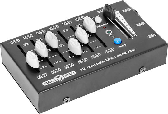 Mac Mah Lighting Console with 12 Control Channels / 12 XLR Inputs 3700752719959