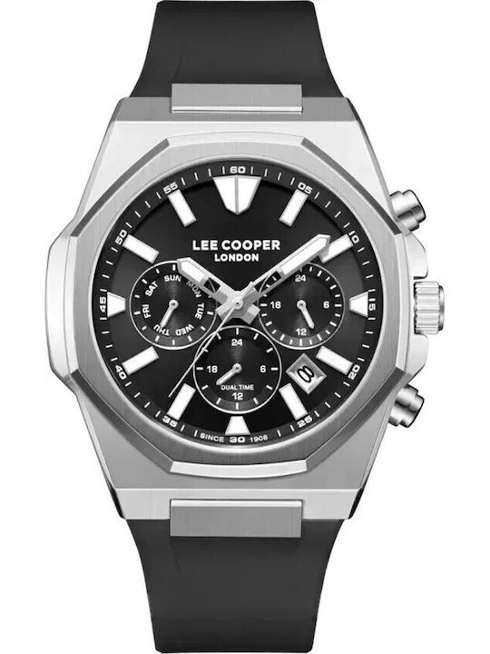 Lee Cooper Watch Battery with Rubber Strap
