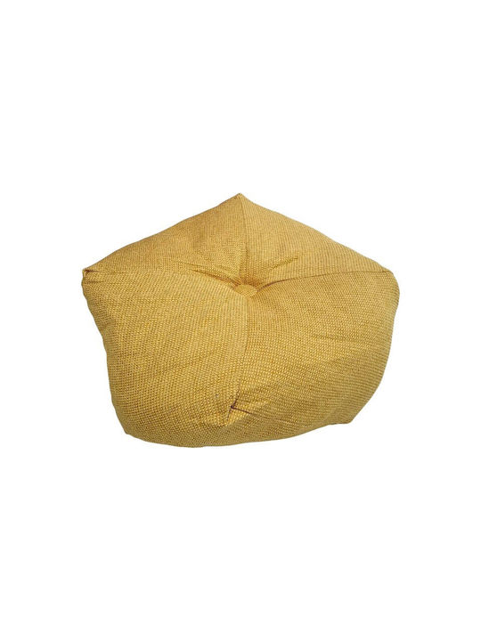 Garden Chair Cushion Yellow 50x50cm
