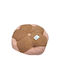 Garden Chair Cushion Light Brown/Orange 50x50cm