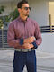 Long-sleeved Shirt Burgundy