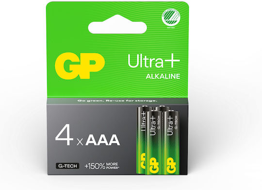 GP Batteries Ultra Plus Alkaline Batterie AAA 1.5V