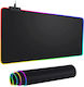 Luvlu Mouse Pad Gaming Profesional XXL Iluminare RGB 11 Moduri de Lumină LED 800x300x4mm Suprafață Moale Rezistentă la Stropire Bază din Cauciuc Antiderapantă Margini Cusute Cablu USB Inclus Negru
