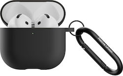Native Union Θήκη Σιλικόνης με Γάντζο σε Μαύρο χρώμα για Apple AirPods 4 Native Union Θήκη Σιλικόνης με Γάντζο σε Μαύρο χρώμα για Apple AirPods 4