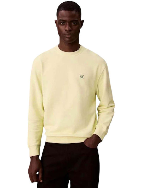 Calvin Klein Суитшърт Жълт