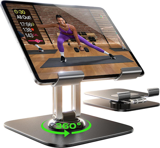Lisen Tablet Stand Desktop Until 12.9" Black