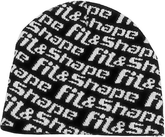 Beanie Unisex Beanie Knitted in Black color