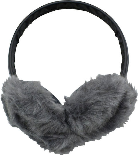 Unisex Earmuff Knitted in Gray color