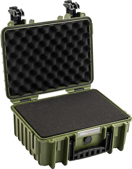 Bw Bw Cazuri De Transport Pentru Echipament Tip 3000 Bronz Verde Cu Spumă Pre-tăiată