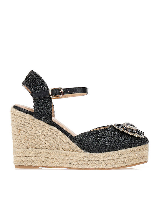 Tsoukalas Damenplattformen im Espadrilles-Stil ...