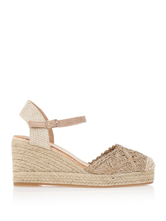 Καλοκαιρινές Γυναικείες Πλατφόρμες σε Στυλ Εσπαντρίγιας Καφέ