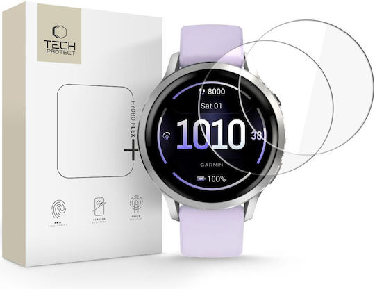 Tech-protect Hydro Flex+ 2-pack Garmin Venu 4 41 Mm Clear