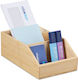 Organizator De Birou Relaxdays Din Bambus Natural