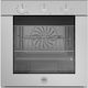 Bertazzoni F60 5 MOD G K XS Erdgas-Einbauofen 76Es B59.5cm.