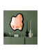Wallity Wall Mirror with Pink Plastic Frame 50x38cm 1pcs