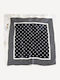 By Queen Retro Chic Elegance Seidenstola Polka Dots