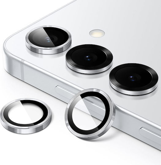 Lito Camera Protection Tempered Glass Silver for the Samsung Galaxy S26, S26 Plus