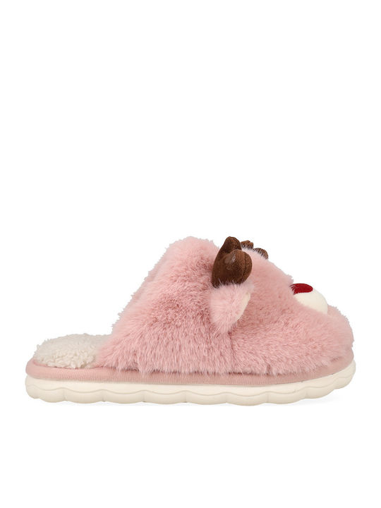 Winter Women's Slippers Pink