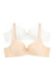 Bra Underwire Beige - White