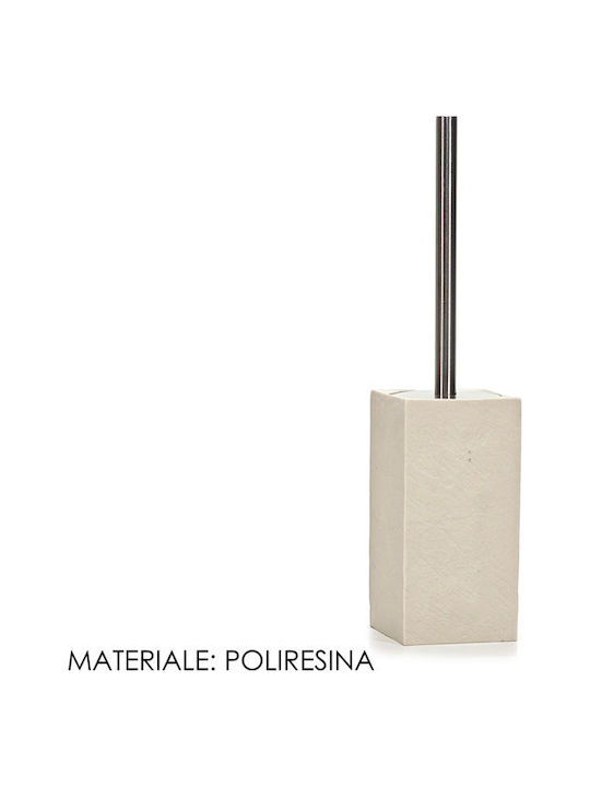 Vestiamo Casa Metallisch Badezimmer Toilettenbürste Beige