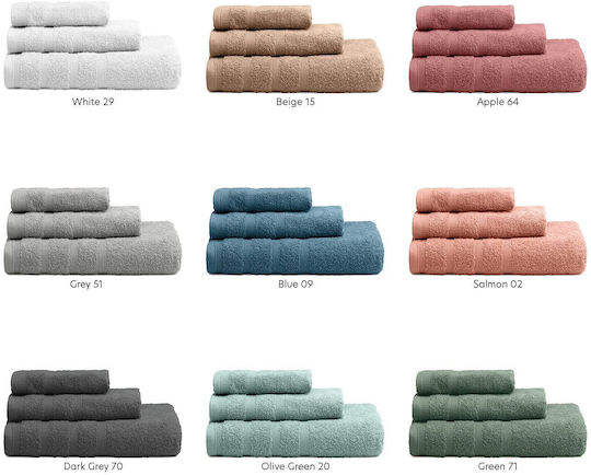 Adam Home Hand Towel 602 40x60cm Blue Weight 600gr/m²