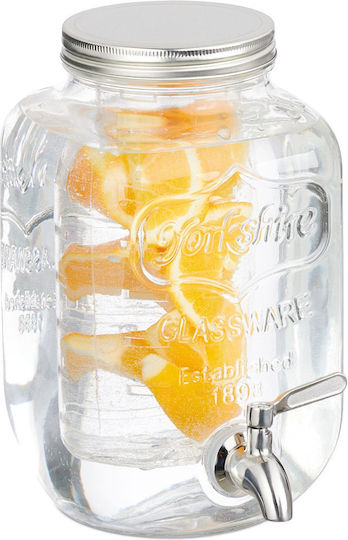 Relaxdays Beverage Dispenser 4L P11.99 x W15 x H21.5 cm