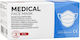Vita4You Protective Mask Non-Reusable Surgical Blue 50pcs