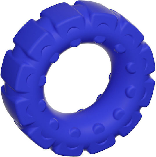 Tread Ultimate Inel Pentru Penis Din Silicon Albastru