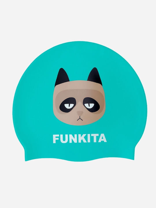 Funkita Silicone Swimming Cap – Still Grumpy Funkita Green