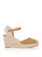 Platforme Dama Tip Espadrile Maro