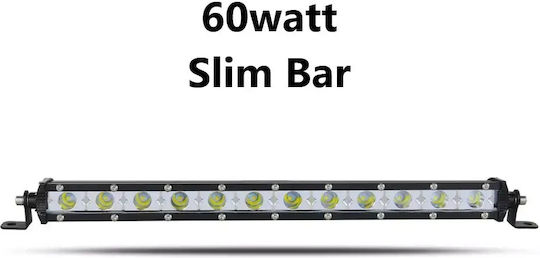 Led Super Slim Waterproof Headlight 12 Optonic Led Directional 6000lm-12/24volt Tc-313
