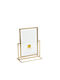 Espiel Frame Metallic 10cmx15cm with Gold Frame