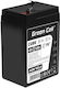 Green Cell Batterie Agm Vrla 6V 5Ah IP54