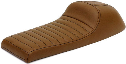 C-racer Σέλα Μοτοσυκλέτα Σκούρο Καφέ Universal C-racer Universal Ft Classic Seat Dark Brown
