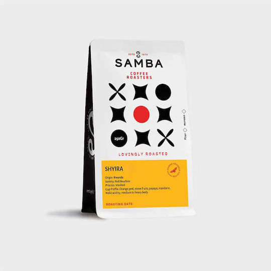 Samba Καφές Espresso Arabica Rwanda Orange σε Κόκκους 250gr