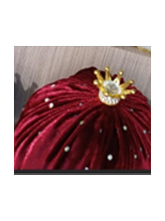 Amulet Rodie Burgundy din Material textil 2buc