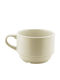 Kutahya Porselen Bone Set of Cups Cappuccino Porcelain Brown 12pcs