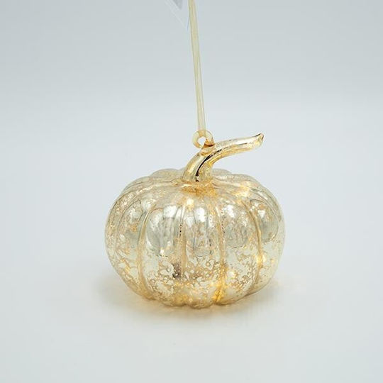 Estheti Glas Kürbis Beleuchtete Goldene 10.8cm 2 Stücke 600-42906