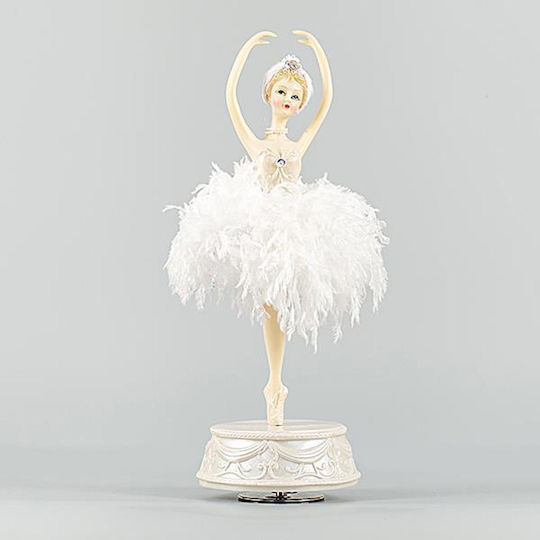 Estheti Balletttänzerin Weiße Rock Basis 33cm 2 Stücke 600-44802