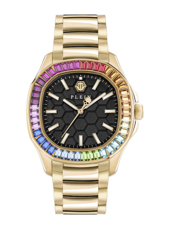 Philipp Plein Women's Watch with Gold Metal Bracelet