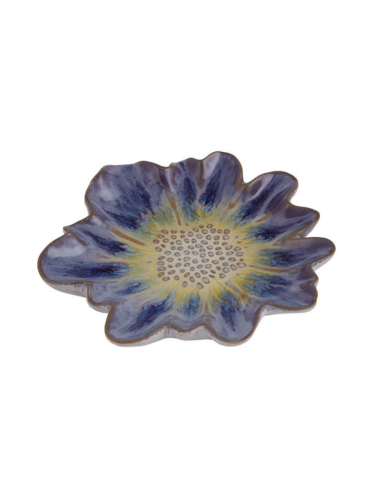 Butlers Decorațiune pentru Perete Albastră din Material Ceramic