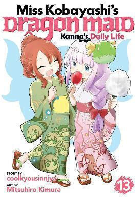 Miss Kobayashi's Dragon Maid Kanna's Daily Life Vol 13 Coolkyousinnjya Llc, Куулкюусиндзя Seven Seas Entertainment Том 13