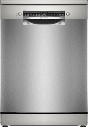 Bosch Mașină de spălat vase independentă pentru 14 seturi de vase L60xÎ84.5cm Inox