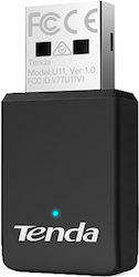 Tenda U11 Мрежов Адаптер 900Mbps Безжичен Ax Usb 2.0 Черен Tenda U11 Мрежов Адаптер 900Mbps Безжичен Ax Usb 2.0 Черен