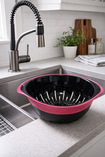 Galifas Plastic Colander Pasta 26x33cm 1pcs